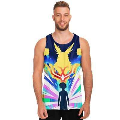 0819233120cdf450a8c6154cc90c26f2 tankTop male front - My Hero Academia Store