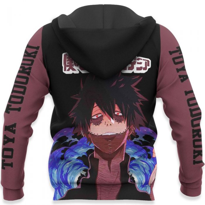 1201 AOP My Hero Academia Characters VA Dabi 7 HD Back - My Hero Academia Store