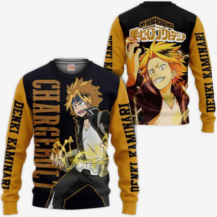 1201 AOP My Hero Academia Characters VA Denki Kaminari 3 MK sweatshirt F 2BB - My Hero Academia Store