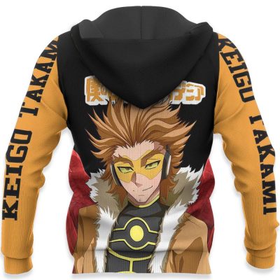 1201 AOP My Hero Academia Characters VA Hawks 7 HD Back - My Hero Academia Store