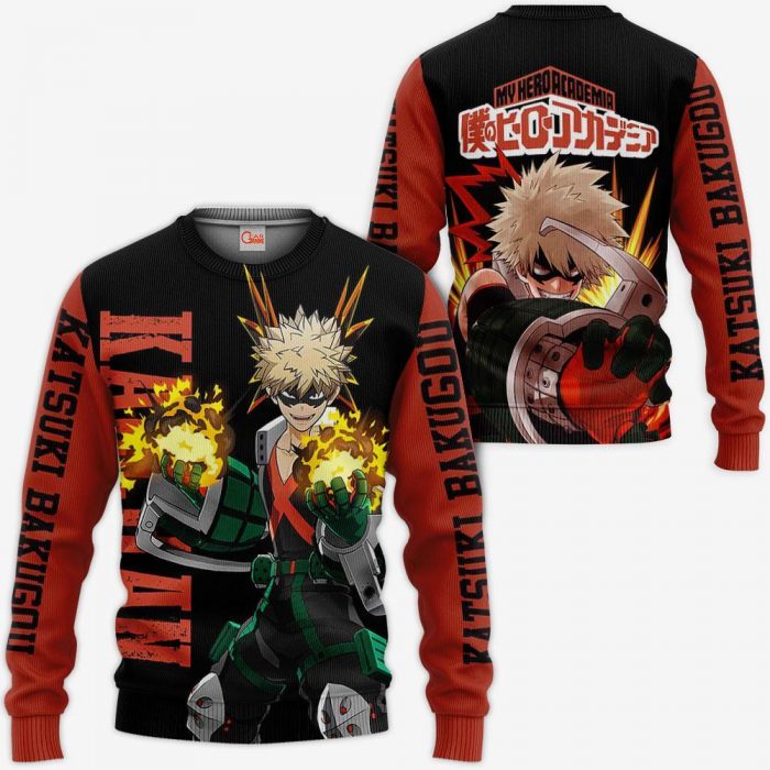 1201 AOP My Hero Academia Characters VA Katsuki Bakugou 3 MK sweatshirt F 2BB - My Hero Academia Store