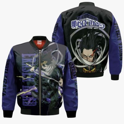 1201 AOP My Hero Academia Characters VA Shota Aizawa 4 Bomber jacket front and back - My Hero Academia Store