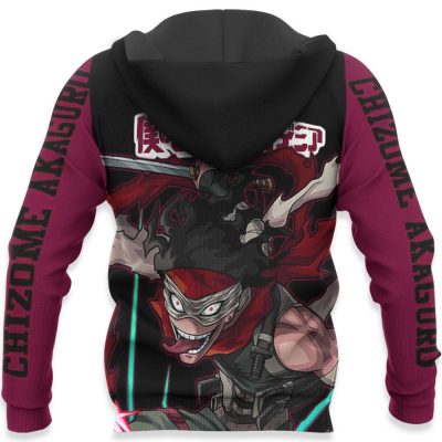 1201 AOP My Hero Academia Characters VA Stain 7 HD Back - My Hero Academia Store