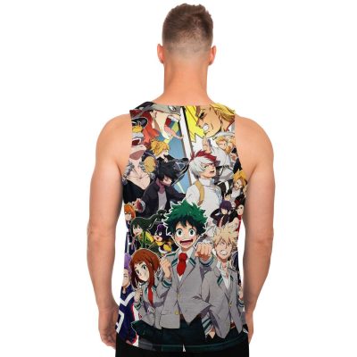 406bd58af1f61e2b604de9bba521580d tankTop male back - My Hero Academia Store