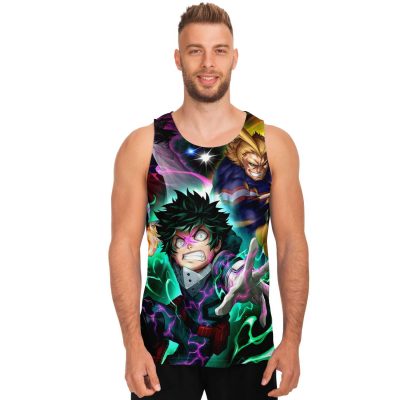 533654850bac1630aa67a8953d16aeeb tankTop male front - My Hero Academia Store