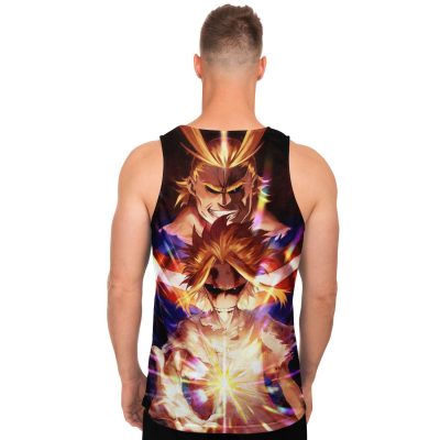 586dd2631f6af2453fb8fc5ce028c09e tankTop male back - My Hero Academia Store