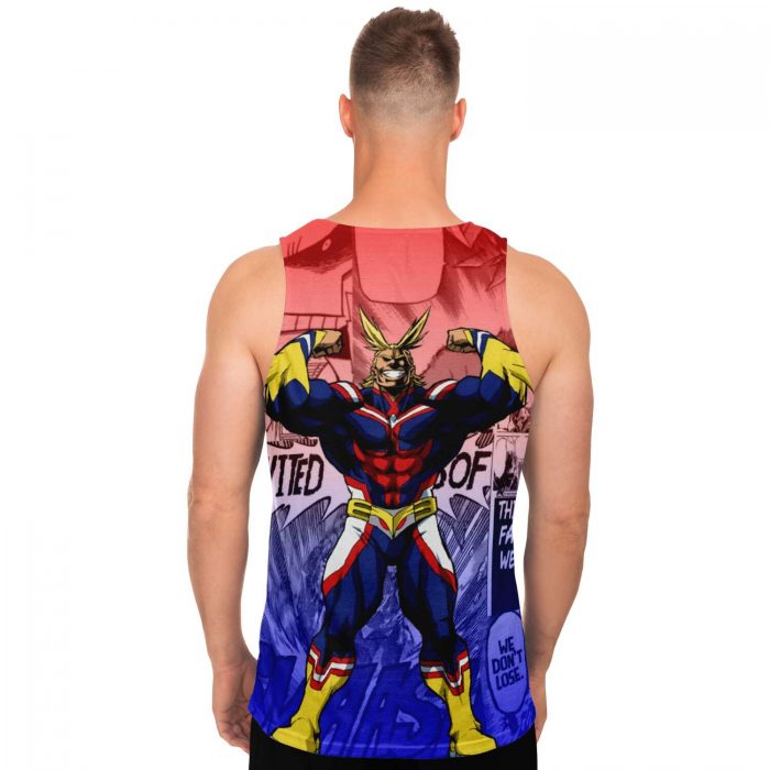 6b766fca4b481d4e2b6e3c2af430c72f tankTop male back - My Hero Academia Store