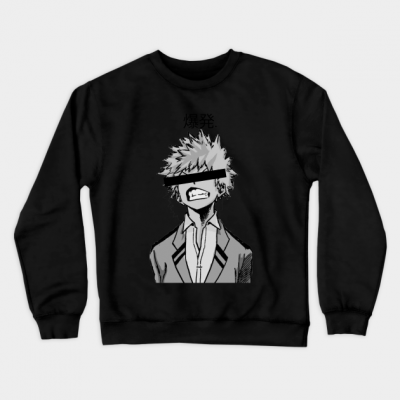 BakugouKatsukiCrewneckSweatshirt 1 - My Hero Academia Store