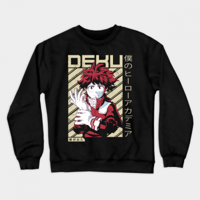 DekuDiagonal MyHeroAcademiaSweatshirt 1 - My Hero Academia Store