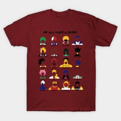 MyHeroAcademiaWeallhaveaquirkT Shirt 3 - My Hero Academia Store