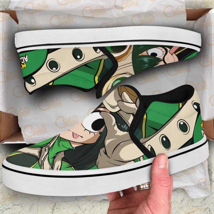 Tsuyu Asui my hero academy slip on gearanime 2 - My Hero Academia Store