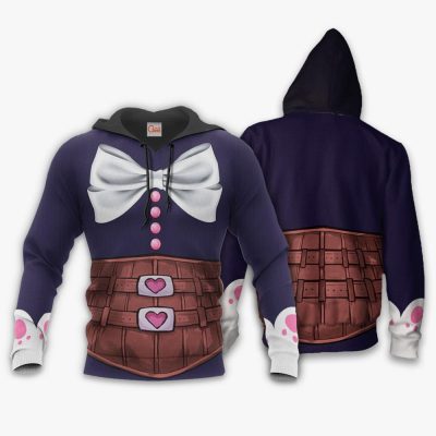 VA28122002 AOP GearAnime gentle criminal and la brava MHA Uniform La Brava 2 hoodie font and back n - My Hero Academia Store