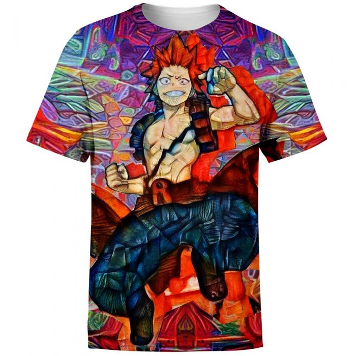 abstract eijiro kirishima t shirt 787787 - My Hero Academia Store