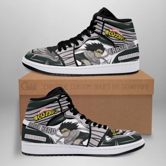 aizawa eraser head jordan sneakers custom my hero academia anime shoes mn05 gearanime - My Hero Academia Store