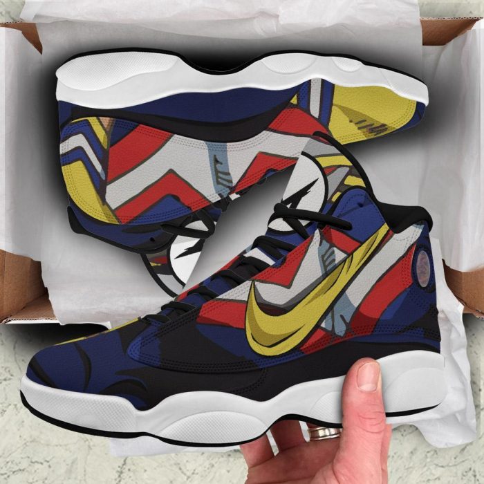 all might jordan 13 shoes my hero academia anime sneakers gearanime 3 - My Hero Academia Store