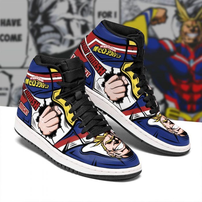 all might jordan sneakers skill my hero academia anime shoes pt04 gearanime 2 - My Hero Academia Store