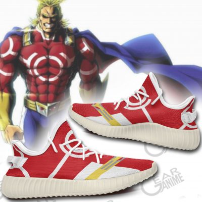 all might yeezy shoes silver ace my hero academia sneakers tt10 gearanime 4 - My Hero Academia Store