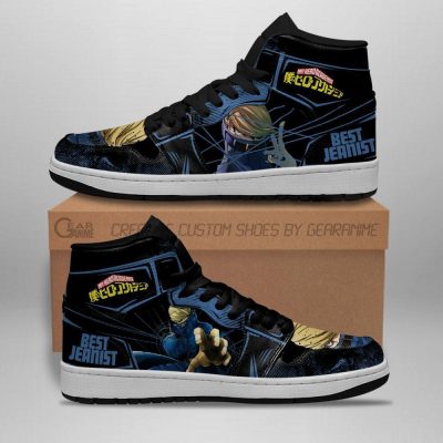 best jeanist jordan sneakers my hero academia anime custom shoes gearanime - My Hero Academia Store