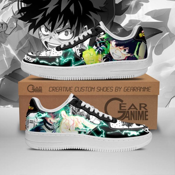 boku no hero academia izuku midoriya air force shoes pt10 gearanime - My Hero Academia Store