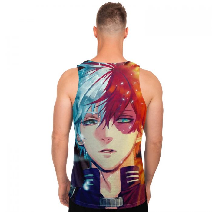 cf3eda7e3ba73f348a4667d31dec1eb6 tankTop male back - My Hero Academia Store