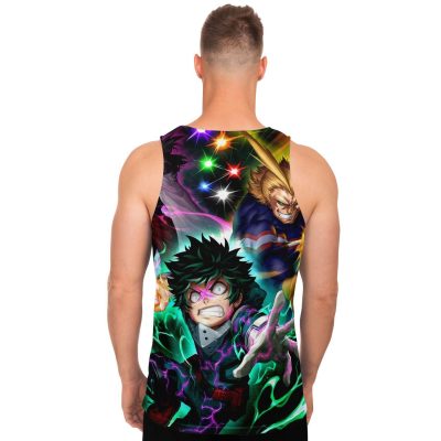 d3d921a0b26b589db9c7c656d909ec0c tankTop male back - My Hero Academia Store