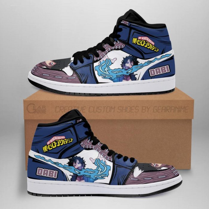 dabi jordan sneakers skill my hero academia anime shoes pt04 gearanime - My Hero Academia Store