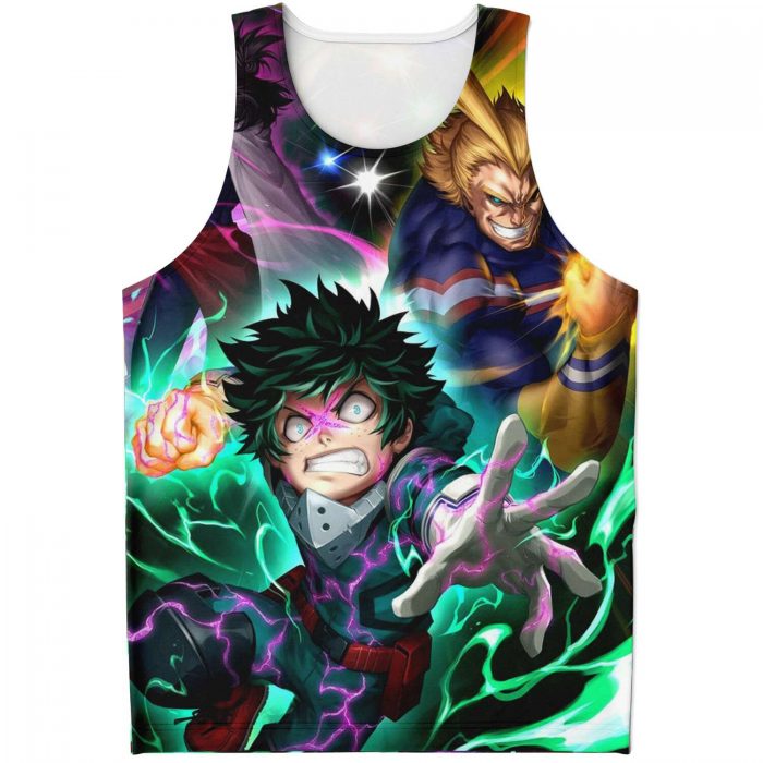 de1dd5ca33c0b661e1d00c65637613e6 tankTop neutral front - My Hero Academia Store