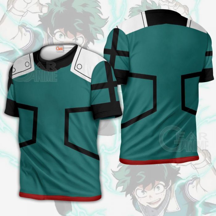 deku izuku midoriya shirt costume my hero academia anime hoodie sweater gearanime 3 - My Hero Academia Store