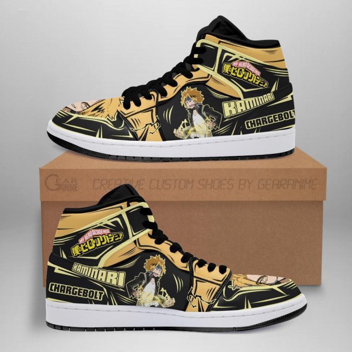 denki kamaniri jordan sneakers chargebolt my hero academia sneakers gearanime - My Hero Academia Store