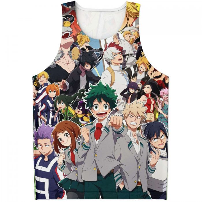 e8294445fb0bd8b0c40c9297ece9125a tankTop neutral front - My Hero Academia Store