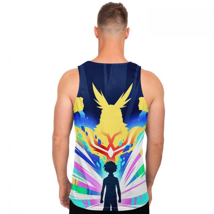 ee8dfe2da1515fa5b807fb099274c0bc tankTop male back - My Hero Academia Store