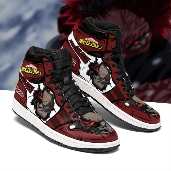 eijirou kirishima jordan sneakers skill my hero academia anime shoes pt04 gearanime 2 - My Hero Academia Store