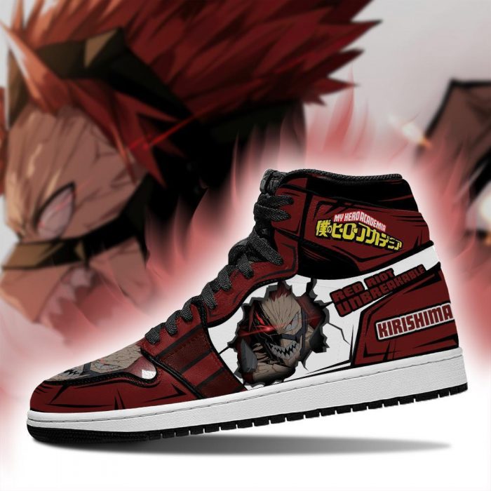 eijirou kirishima jordan sneakers skill my hero academia anime shoes pt04 gearanime 3 - My Hero Academia Store