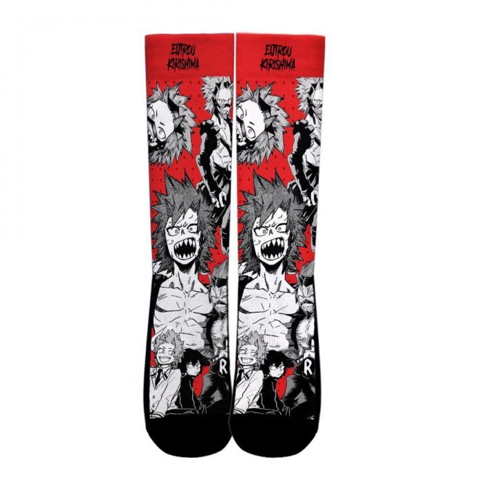 eijirou kirishima socks my hero academia anime socks mixed manga gearanime 2 - My Hero Academia Store