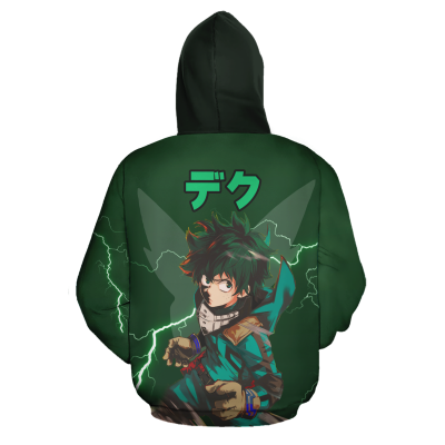 izuku midoriya deku zip hoodie my hero academia anime shirt fan gift ha06 gearanime 3 - My Hero Academia Store