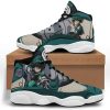 izuku midoriya jordan 13 shoes my hero academia anime sneakers gearanime - My Hero Academia Store