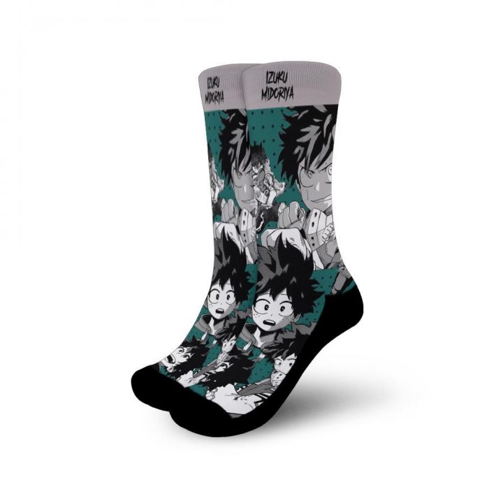 izuku midoriya socks my hero academia anime socks mixed manga gearanime - My Hero Academia Store