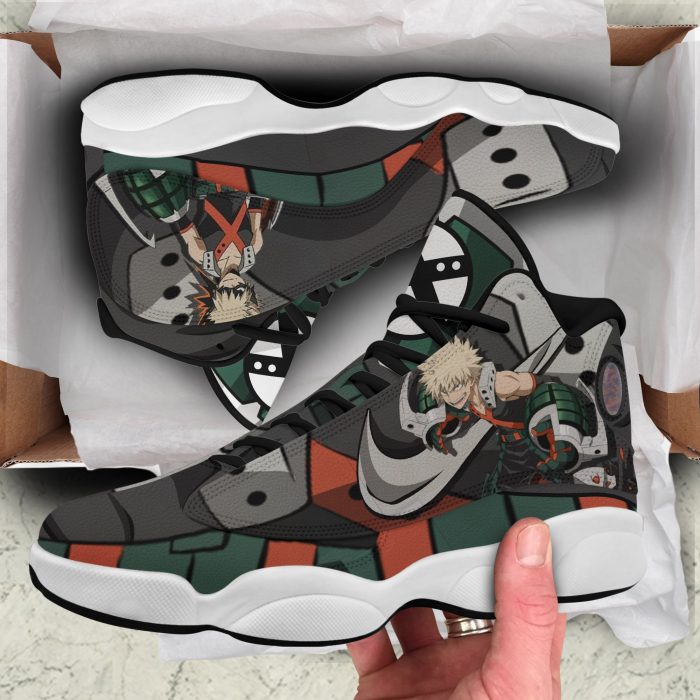 katsuki bakugou jordan 13 shoes my hero academia anime sneakers gearanime 2 - My Hero Academia Store