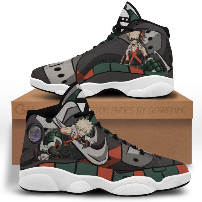 katsuki bakugou jordan 13 shoes my hero academia anime sneakers gearanime - My Hero Academia Store