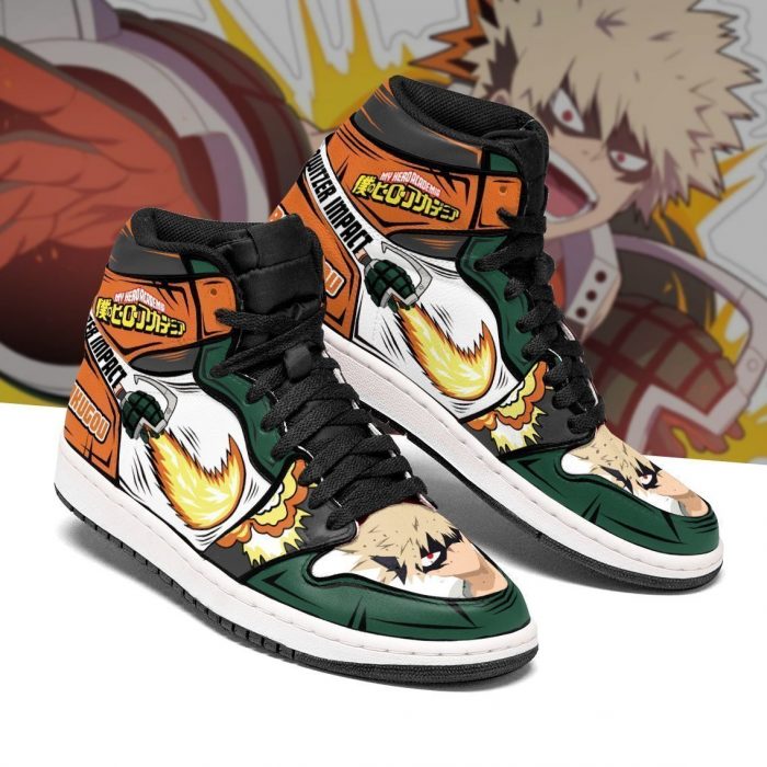 katsuki bakugou jordan sneakers skill my hero academia anime shoes pt04 gearanime - My Hero Academia Store