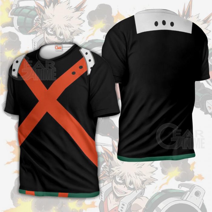 katsuki bakugou shirt costume my hero academia anime hoodie sweater gearanime 2 - My Hero Academia Store