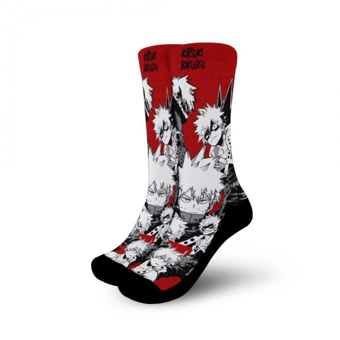 katsuki bakugou socks my hero academia anime socks mixed manga gearanime - My Hero Academia Store