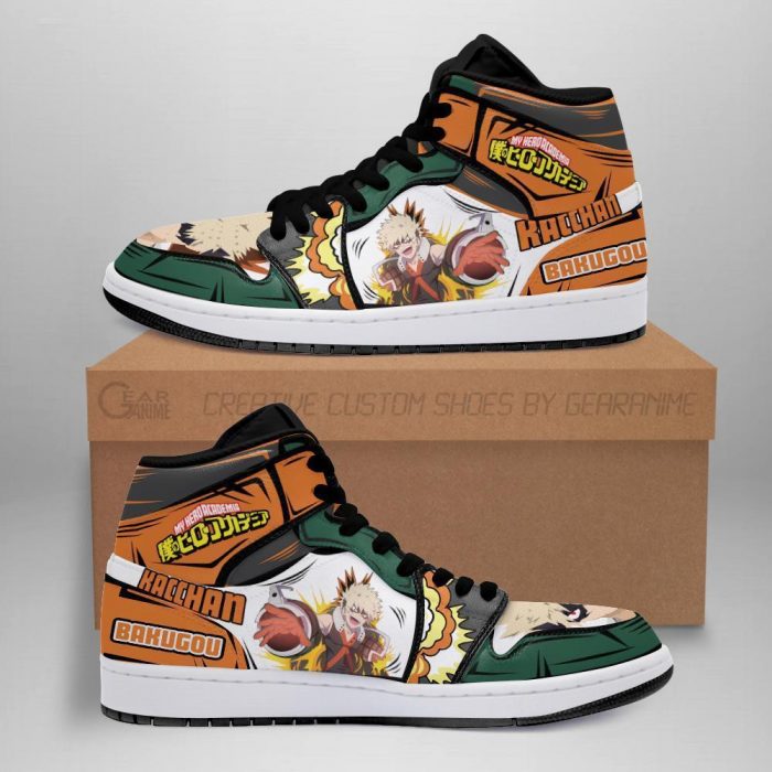 katsuki kacchan jordan sneakers custom my hero academia anime shoes mn05 gearanime - My Hero Academia Store