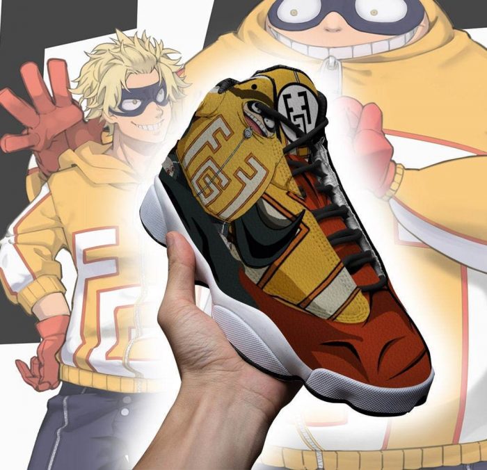 mha fatgum jordan 13 shoes my hero academia anime sneakers gearanime 4 - My Hero Academia Store