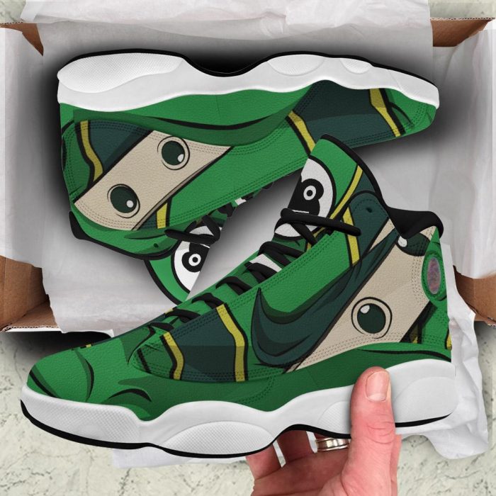 mha froppy jordan 13 shoes my hero academia anime sneakers gearanime 4 - My Hero Academia Store