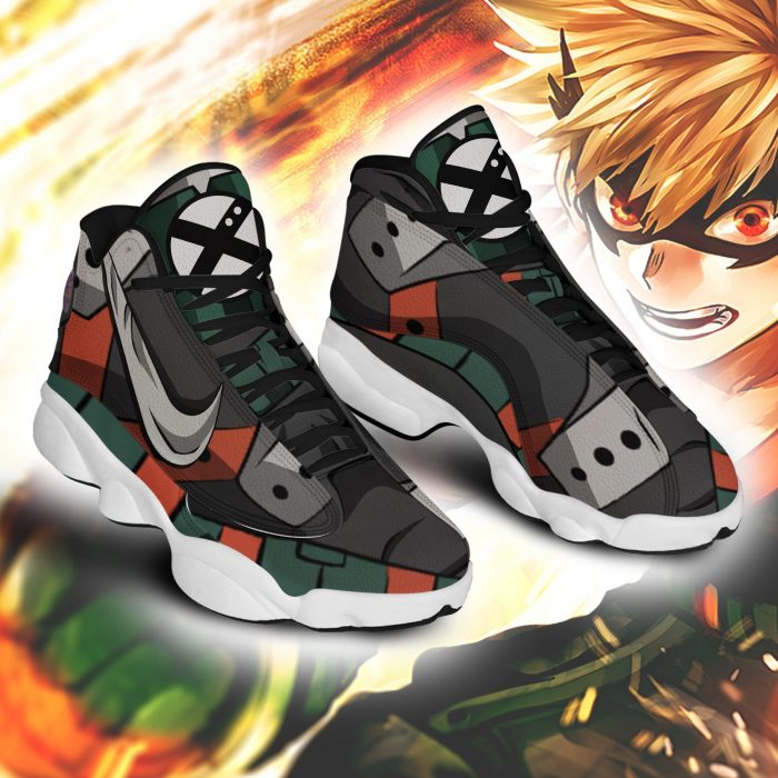 mha kacchan jordan 13 shoes my hero academia anime sneakers gearanime 4 - My Hero Academia Store