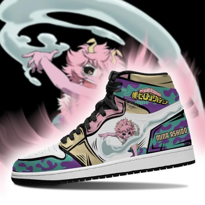 mina ashido jordan sneakers pinky my hero academia sneakers gearanime 3 - My Hero Academia Store