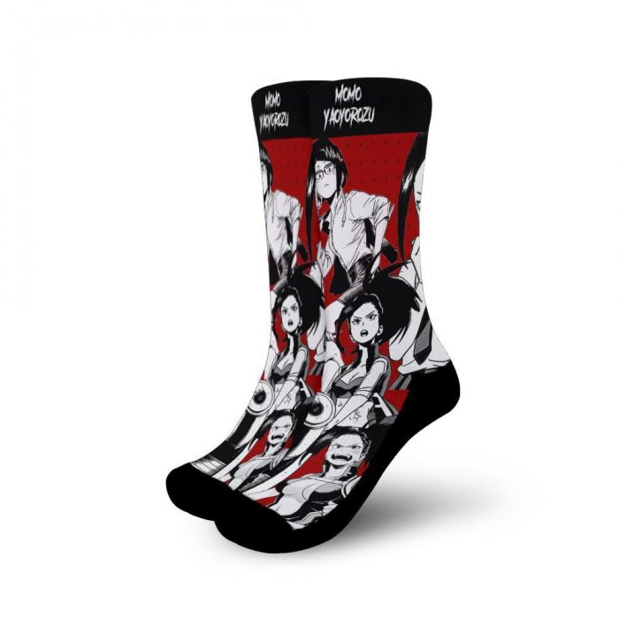 momo yaoyorozu socks my hero academia anime socks mixed manga gearanime - My Hero Academia Store