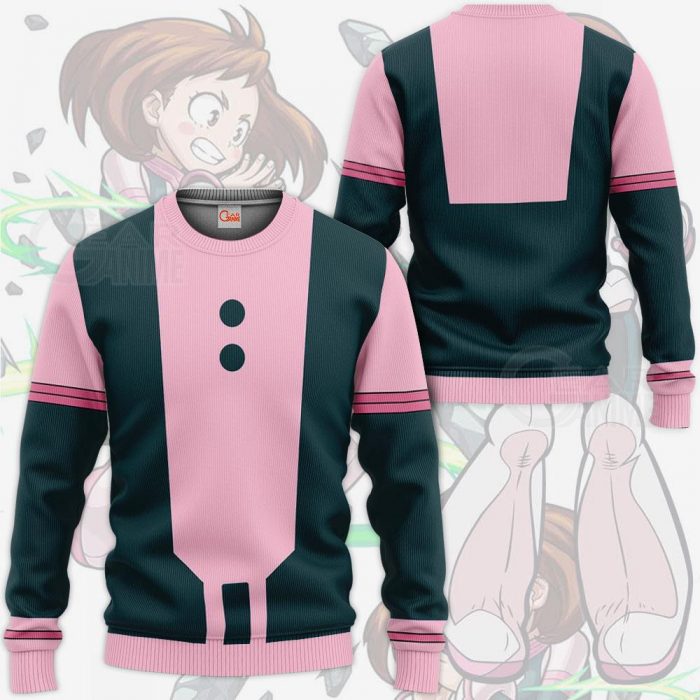 my hero academia ochaco uraraka hero costume cosplay shirt gearanime 2 - My Hero Academia Store