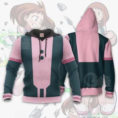 my hero academia ochaco uraraka hero costume cosplay shirt gearanime 4 - My Hero Academia Store